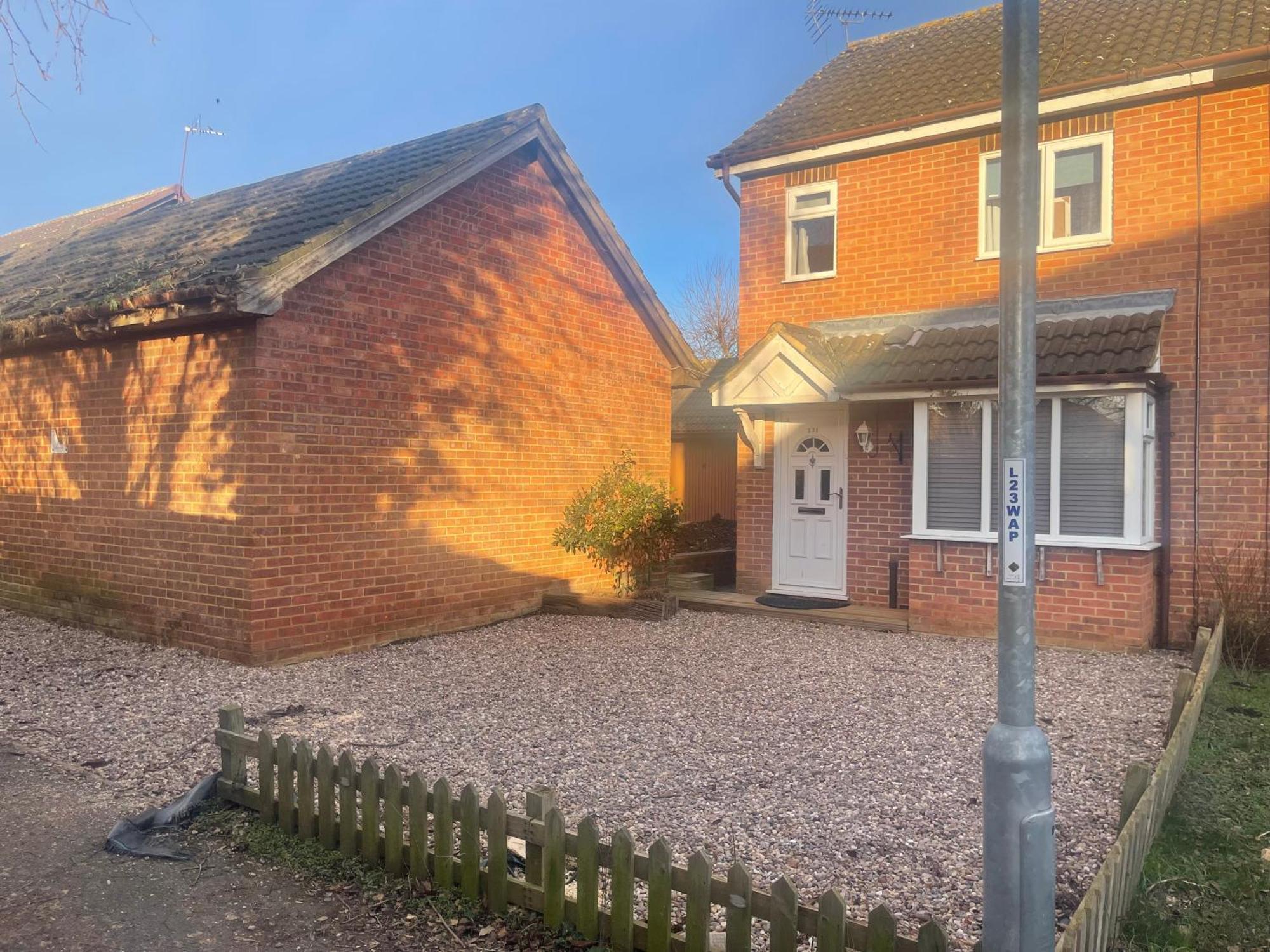 Double Room In A Cul De Sac Area Wellingborough Extérieur photo